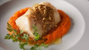 Recettes Signe M Tva Morue Croquante A L Erable Puree De Carottes Food Cooking Recipes
