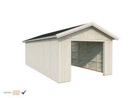 Der garagenbau aus dem porenbeton (gasbeton) hat ganze reihe der vorteile im vergleich zu schlacksteinen oder ziegel, aber dabei hat auch seine mängel. Garage Einzelgarage Bausatz 22 9 Qm Natur 357x697 Garage Vom Garten Fachhandler