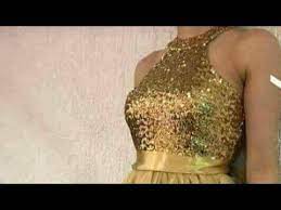 طريقه سهله وبسيطه في تفصيل هذا الصواري youtube halter formal dress sleeveless formal dress couture