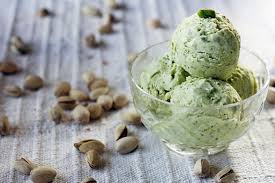 If you eat this you're insane. Pistachio Ice Cream Ang Sarap