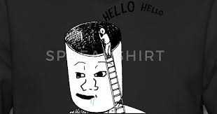 Wojak small brain meme inlet is an internet slang term primarily used as a pejorative on 4chan when referring to those with limited intelligence, implying they have a small brain. Hollow Brainlet Wojak Kids Hoodie Spreadshirt