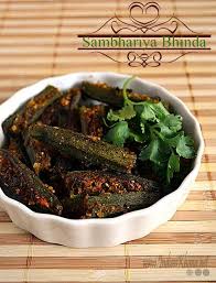 Bharwa Bhindi Okra Recipes Indian Food Recipes Recipes