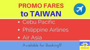 Philippine airlines online booking tutorial. Taiwan Visa Free Available Promo Fares Cebu Pacific Philippine Airlines Air Asia 1pisofare Promos 2021 To 2022
