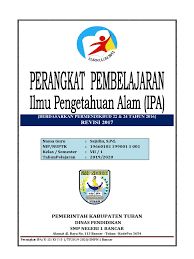 Kumpulan sampul cover perangkat pembelajaran yang indah dan menawan kherysuryawan id. Cover Perangkat Ipa K13 Smp Kelas 7 Semester 1