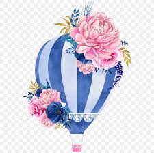 This floral hot air balloon design is supplied in svg, eps, dxf, png, pdf & jpg format. Watercolor Painting Hot Air Balloon Watercolour Flowers Png 1600x1600px Watercolor Painting Art Balloon Cut Flowers Floral