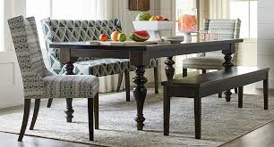 The square counter height dining table. Table Dimensions Bassett Furniture