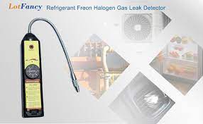 How does a refrigerant leak detector work? Amazon Com Lotfancy Freon Leak Detector For Halogen Gas Leakage Refrigerant Leak Detector Hvac For Cfcs Hcfcs Hfcs R134a R1234yf R410a R22 R11 Tester High Accuracy With Indicator Light Automotive
