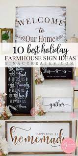 Check spelling or type a new query. 10 Best Holiday Farmhouse Sign Ideas Gina C Creates