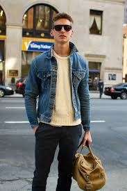 Pin By Life Without A Net On Men S Style Jean Jackets Jean Jacket Outfits Men Denim Jacket Men Denim Jacket Men Outfit