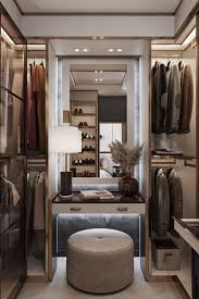 For those who have the opportunity to transform an entire room into a dressing room, adding furniture and decorations is a great option. Wardrobe Small Dressing Room Designs With Mirror Novocom Top