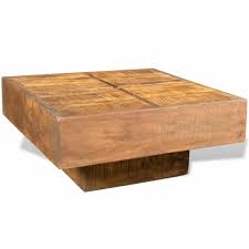 table basse vidaxl en bois de manguier table de salon carree marron basse bois carree de en ma table basse table basse carree table basse design italien