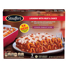 Generally, i like stouffers, but a lot of their stuff has nuts and cheese, which i don't like. Stouffer S Lasagna With Meat Sauce Large Family Size Shop Entrees Sides At H E B