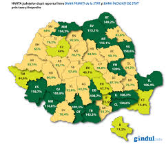 Principalul beneficiar al banilor proveniti din taxa de poluare auto este programul rabla, prin care vor fi scoase din circulatie un numar de 40.000 de autovehicule mai vechi de 12 ani, proprietarul beneficiind de o prima de casare in valoare de 3.000 de lei. Harta Banilor Din Romania Cat DÄ Si Cat Primeste Inapoi De La Bugetul De Stat JudeÅ£ul TÄu
