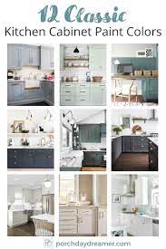 Classic Kitchen Cabinet Paint Colors In 2021 Painting Kitchen Cabinets Painted Kitchen Cabinets Colors Classic Kitchen Cabinets