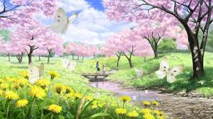 See more ideas about aesthetic wallpapers, wallpaper, cute wallpapers. Anime Spring Hd Wallpapers Wallpaper Cave