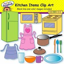 Kitchen Items Clip Art Clip Art Teaching Clipart Kitchen Items