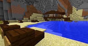The exactly dimensions of minecraft bar bauen pictures was 10. á… Beach Bar At The Lake In Minecraft Bauen Minecraft Builder Com