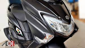 The winter joy in mountain kotar has begun. Matte Black Suzuki Burgman Street 125 New Colour Matt Black Price Mileage Features Specs Youtube