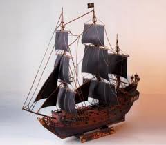 The Black Pearl Pirate Ship Paper Model By Uhu 02 For Those Unaware Uhu 02 Is A Japanese Paper Models Pirate Ship Model Cardboard Pirate Ship