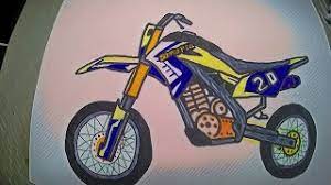Koleksi 97 gambar motor untuk mewarnai terupdate nara motor via naramotor.blogspot.com. Cara Menggambar Motor Cross Kawasaki Dtracker Drawing And Coloring Motorcycle Cross Youtube