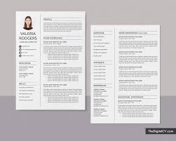 Simple Cv Template For Microsoft Word Professional Curriculum Vitae 1 Page 2 Page 3 Page Resume Template Job Winning Resume Modern And Creative Resume Template Design Teacher Resume Instant Download Thedigitalcv Com