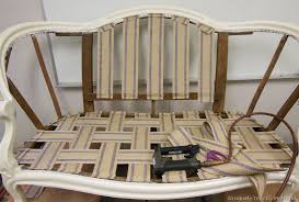 On this step, you will begin to feel that gradually a diy sofa is going to be completed; How To Upholster A Settee Uniquely Yours Or Mine