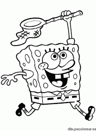 Dibujo De Bob La Esponja Como Dibujar A Bob Esponja Dibujos De Bob Esponja Bob Esponja Colorear