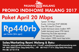 8 daftar harga paket internet indihome terbaru 2020. Harga Paket Indihome Malang Immservant
