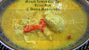 Lemak cili api telur ikan. Masak Lemak Cili Api Telur Itik Myresipi