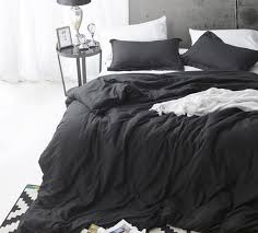 Black And White King Size Bedding Stylish King Size Duvet Cover Black Bedding Duvet Cover To Encase Softest Comforter Sets In Oversized Sizes Duvet Bedding Sets Black Duvet Cover Luxury Bedding