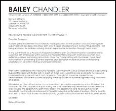 Writing a cover letter can be frustrating without the proper resources. Accounts Payable Supervisor Cover Letter Sample Cover Letter Templates Examples