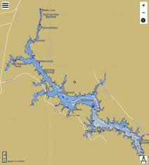 Lake Wateree Fishing Map Us_aa_sc_lake_wateree_sc
