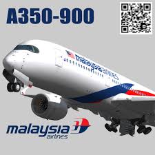 Taiwanese carrier china airlines flies a350s from its base in taipei to honolulu and vancouver. Airbus A350 900 Xwb Malaysia Airlines Livery 3d Model 1