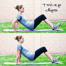 Tricep Dips Workout Calendar Bodyweight Workout Bodyweight Routine