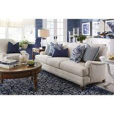 Bassett 2622 62 Essex Sofa Discount Furniture At Hickory Park Furniture Galleries Hamptons Style Living Room Furniture Dining Room Design Round Table