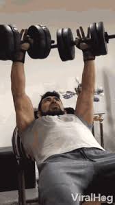 Weight bench set up for the bench press. Bench Press Gifs Tenor
