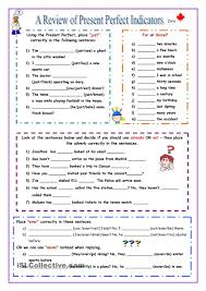 Present Perfect Indicators Present Perfect English Lessons Learn English