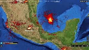El incendio en un ducto submarino de pemex en el golfo de méxico cerca de campeche estuvo ardiendo durante unas 8 horas antes de que pudieran controlarlo Ruo09t 6rp1qmm