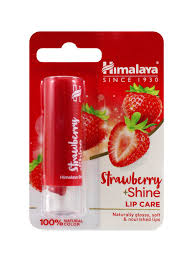 This tube is a treasure. Himalaya Strawberry Shine Lip Care 4 5g Him Strry Shine Lip Balm 4 5g Cilory Com