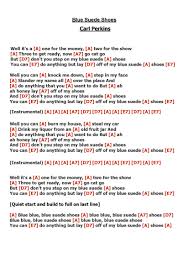 Blue Suede Shoes Carl Perkins Uke Songs Guitar Songs Guitar Chord Chart