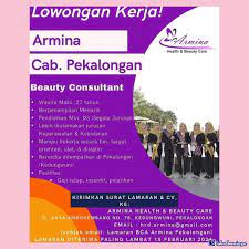 Lowongan kerja guru bk april 2021 temukan loker terbaru yang sesuai dengan lokasi, pendidikan dan minat anda. Lowongan Kerja Armina Health Beauty Care Cabang Pekalongan Januari 2021