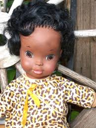 VINTAGE 1969 DEE BEE, SHINDANA TOYS, AFRICAN AMERICAN 16" DOLL
