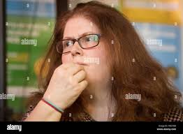 Writer and playwright Sally Wainwright, seen at the launch of Happy Valley  Pride in Hebden Bridge Stock Photo