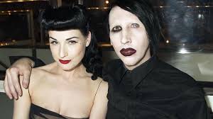 Dita Von Teese Marilyn Manson Marilyn Manson Dita Von Teese Marylin Manson