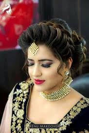 Hair Design Front Hair Styles Indian Bridal Hairstyles Indian Bridal Hairstyle In 2020 Front Hair Styles Hair Designs Bridal Hair Buns