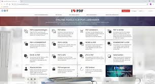 They do not specify the format in the reconstructed document. Ilovepdf Online Tools Fur Pdf Liebhaber Download Computer Bild