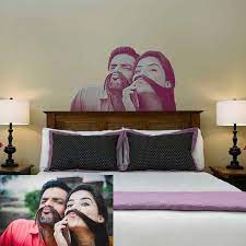 Take your modern bedroom back to the jurassic age. Buy Digital Print Pattern Photo Sticker Walldesign In