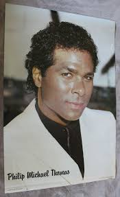 Philip Michael Thomas 1986 Miami Vice Minerva White Suit TV Poster #68088  VG C6