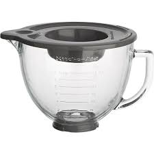 Kitchenaid is made for people who love to cook, and exists to make the kitchen a place of endless possibility. Kitchenaid 5qt Tilt Head Glass Bowl With Thread Ring And Lid