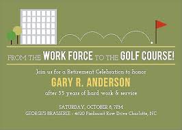 Maybe you would like to learn more about one of these? Golf Course Retirement Party Invitation Paper Source